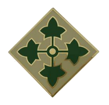 4th Infantry Division Combat Service Identification Badge (CSIB)
