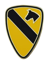 1st Cavalry Division Combat Service Identification Badge (CSIB)
