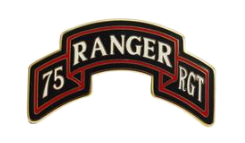 75th Ranger Regiment Scroll Combat Service Identification Badge (CSIB)