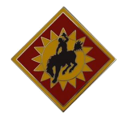 115th Field Artillery Brigade Combat Service Identification Badge (CSIB)