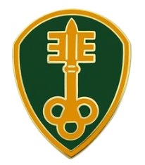 300th Military Police Brigade Combat Service Identification Badge (CSIB)