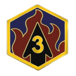 3rd Chemical Brigade Combat Service Identification Badge (CSIB)