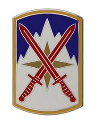 10th Sustainment Brigade Combat Service Identification Badge (CSIB)