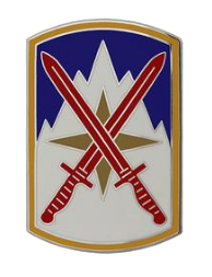 10th Sustainment Brigade Combat Service Identification Badge (CSIB)