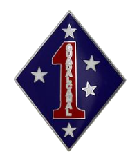 1st Marine Division Combat Service Identification Badge (CSIB)