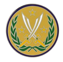 Army Element Combined Joint Task Force Operation Inherent Resolve Combat Service Identification Badge (CSIB)