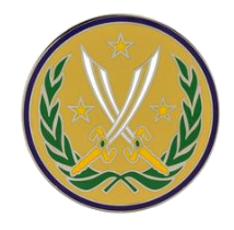 Army Element Combined Joint Task Force Operation Inherent Resolve Combat Service Identification Badge (CSIB)
