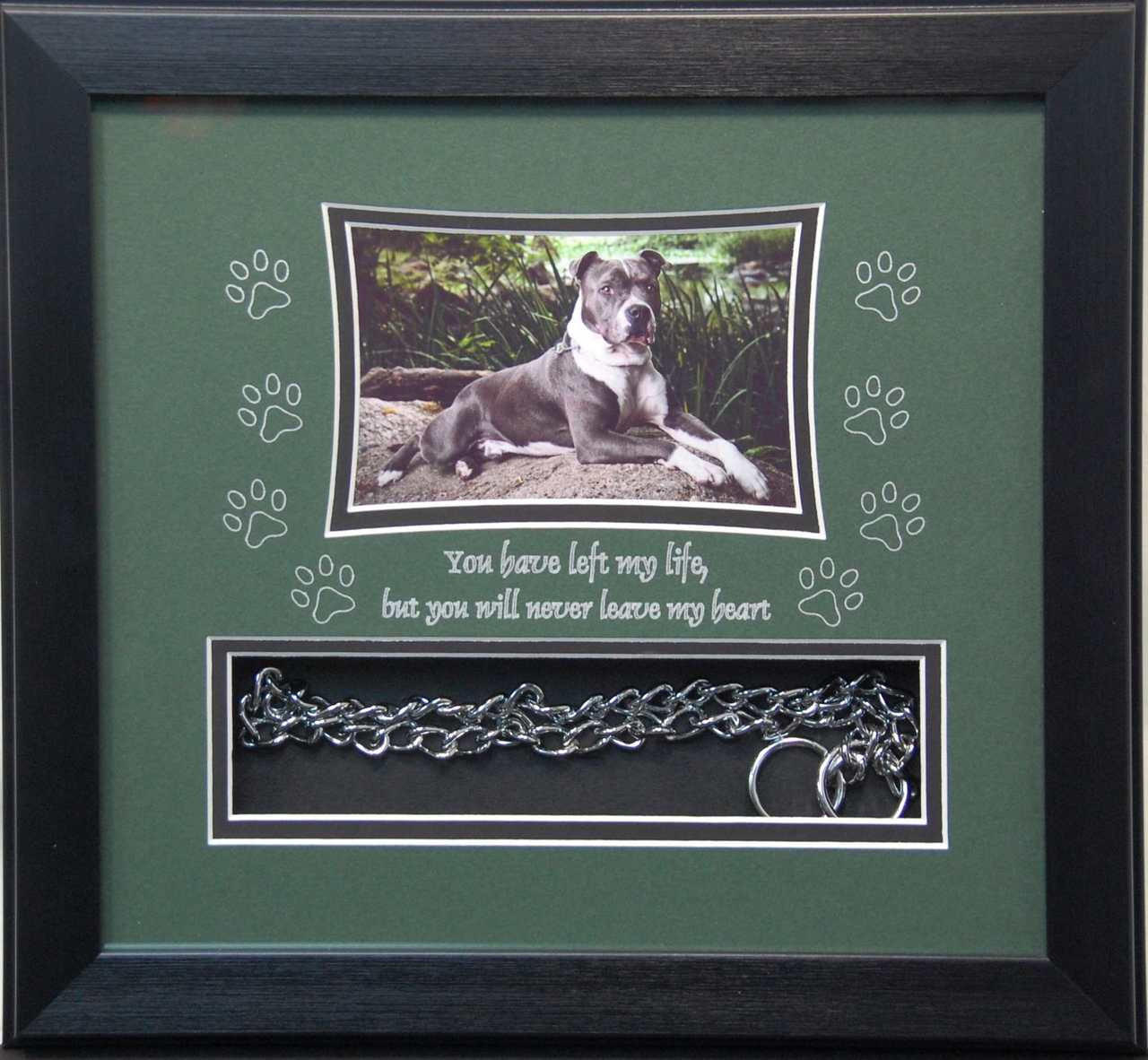 Frame#1 Pet Memorial Shadow Box Display