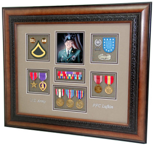 US Army Airborne Shadow Box - Military Memories and More