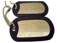 stainless steel military dog tags