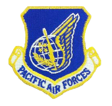 Pacific Air Force Patch - color
