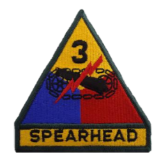 Third Armor Division Patch- color