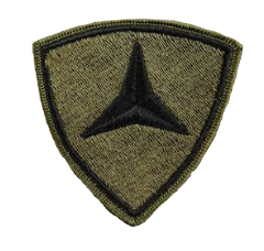 Third Division Patch- subdued (NON-RETURNABLE)