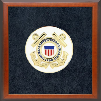 Download 4" Honor Medallion- USCG Seal- Framed