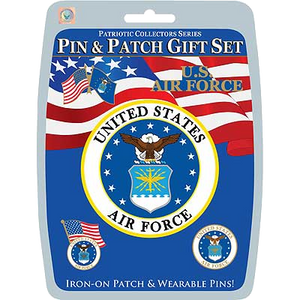 Pin & Patch Gift Set- U.S. Air Force Seal