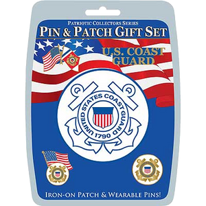 Pin & Patch Gift Set- U.S. Coast Guard