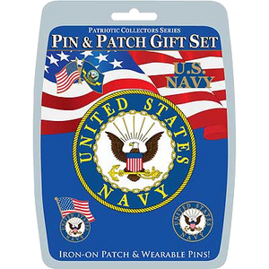 Pin & Patch Gift Set- U.S. Navy 