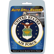 Car/Truck Grill Badges- U.S. Air Force Seal 3”
