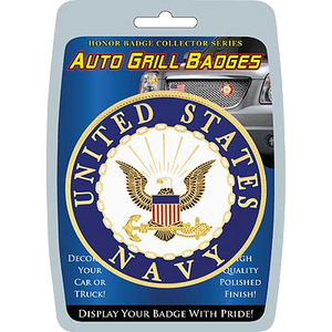 Car/Truck Grill Badges- U.S. Navy Seal 3”