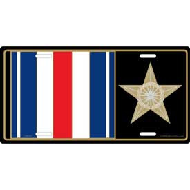 License Plate- Silver Star Medal