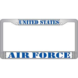 License Plate Frame- United States Air Force 