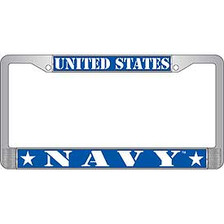 License Plate Frame- United States Navy 