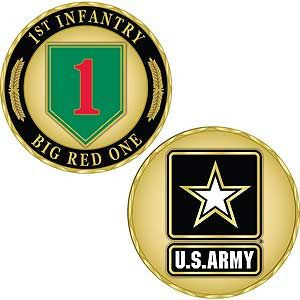Army 1st Infantry  Division Challenge Coin