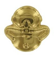 Marine Corps Badge: Combatant Divers - gold, regulation size