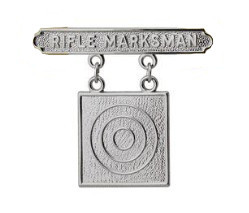 Marine Corps Qualification Badge: Rifle Marksman