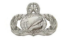 Air Force Badge: Administration: Master - regulation size
