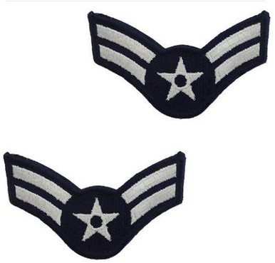 Air Force Embroidered Chevron: Airman First Class - color
