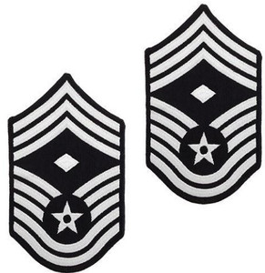 Air Force Embroidered Chevron: Master Sergeant: 1st Sgt - color