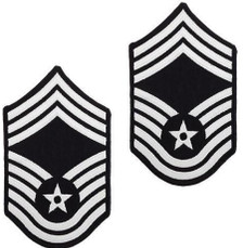 Air Force Embroidered Chevron: Chief Master Sergeant - color