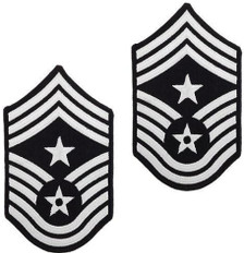 Air Force Chevron: Command Chief Master Sergeant - color