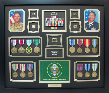 U.S. Army Colonel Shadow Box Display 