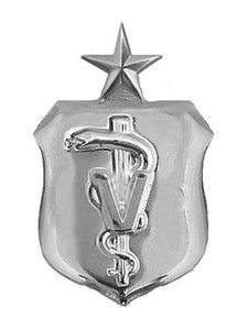 Air Force Badge: Veterinarian: Chief