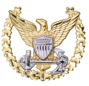 Coast Guard Badge: Command Ashore - regulation size