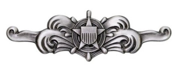 Coast Guard Badge: Cutterman Enlisted - regulation size