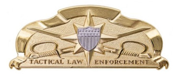 Coast Guard Badge: Tactical Law Enforcement - regulation size