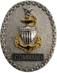 Coast Guard Badge: Enlisted Advisor E8 Command: Senior - regulation size
