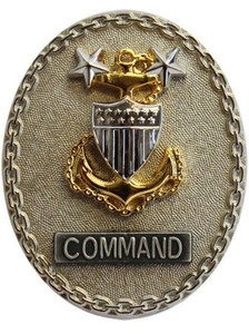 Coast Guard Badge: Enlisted Advisor E9 Command - regulation size