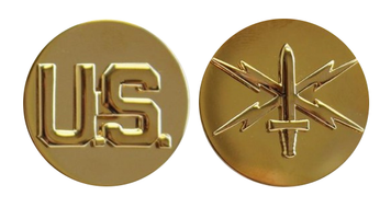 Army Enlisted Branch of Service Collar Device: U.S. and Cyber Warfare