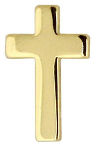 Navy Collar Device: Chaplain Christian - gold- each