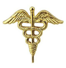 Navy Collar Device: Medical Dental Service- each