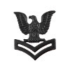 Navy  Collar Device: E5 Petty Officer - black metal- each