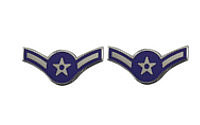 Air Force Enameled Chevron: Airman- pair