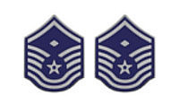 Air Force Enameled Chevron: Master Sergeant: First Sergeant