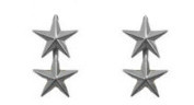 Air Force Officer Coat Device- Two star- pair