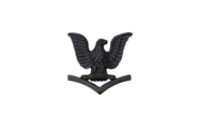 Marine Corps Collar Device: E4 Petty Officer - black metal- right side only