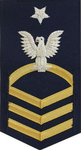 Coast Guard E8 Rating Badge